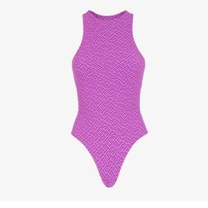 Fendi x Skims High Neck Colorado Bodysuit